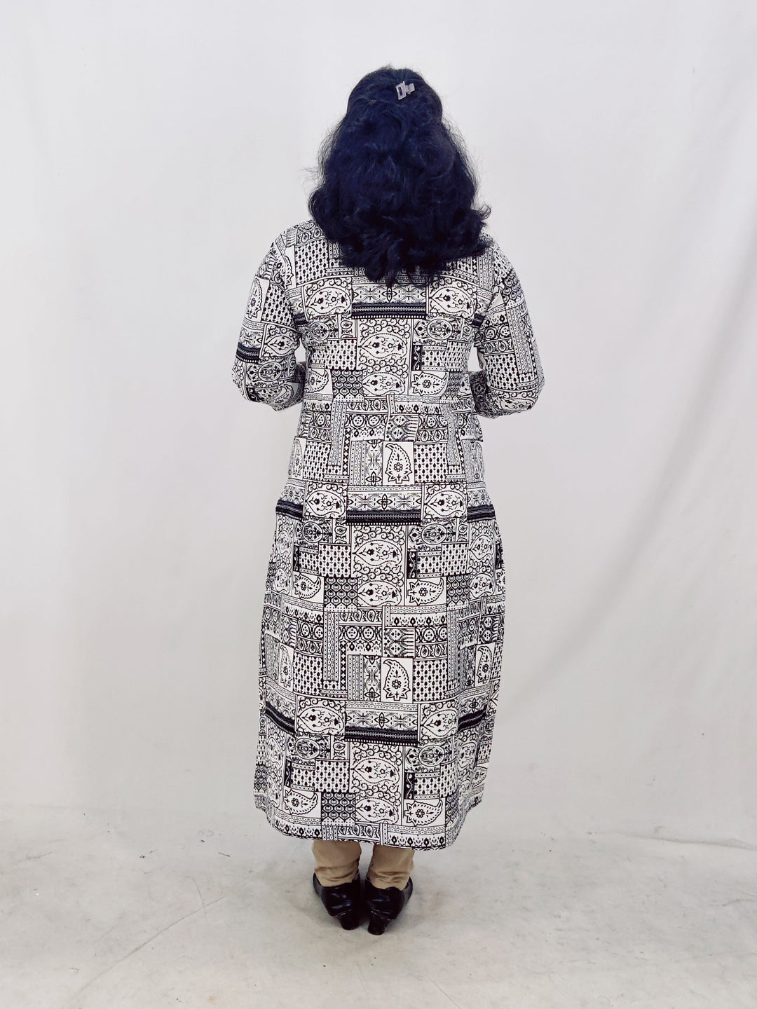 Cotton Printed Straight Kurta