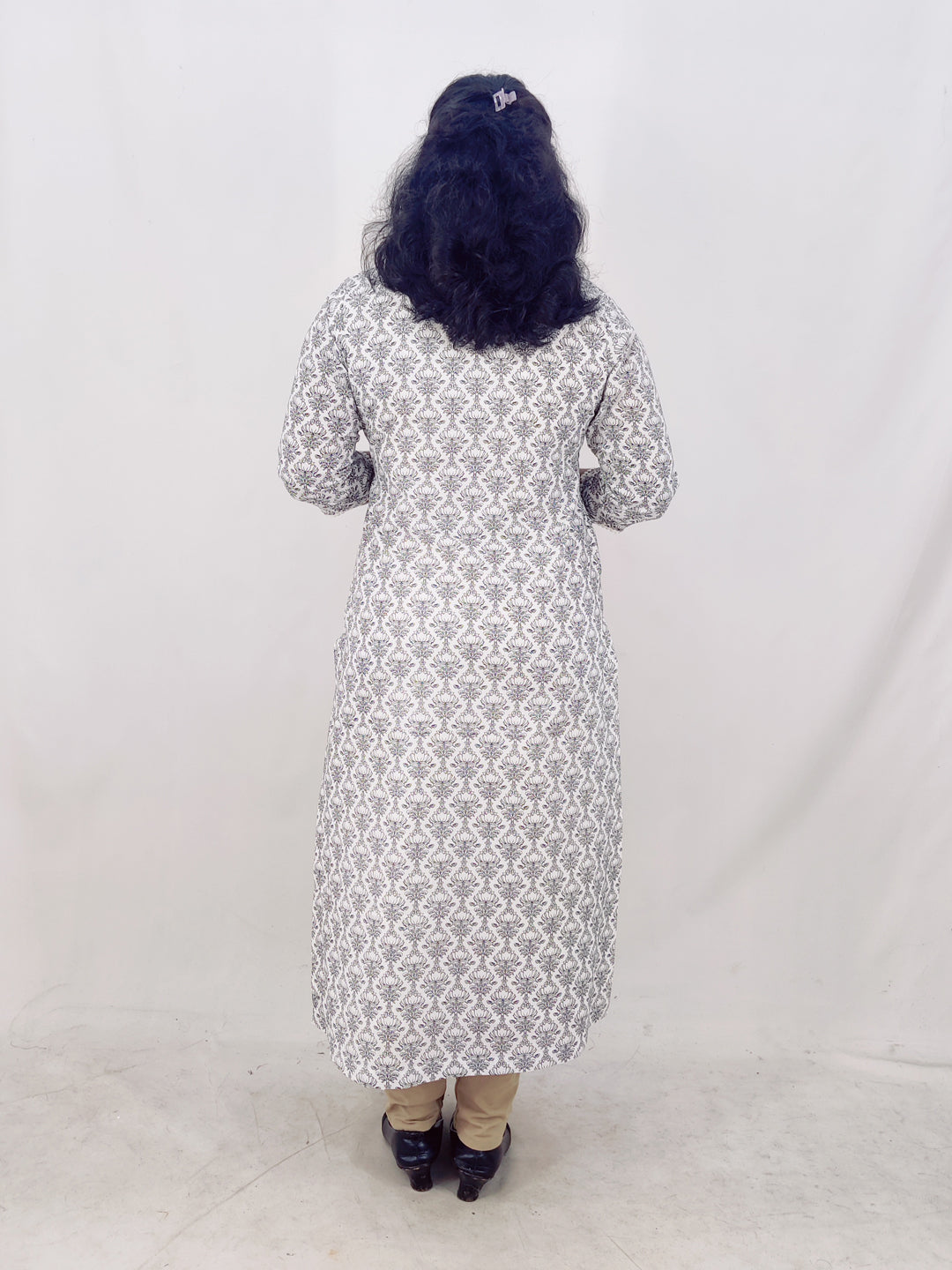 Cotton Printed Straight Kurta