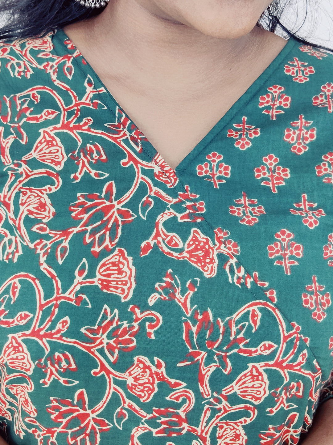 Cotton  Printed Straight Kurta set