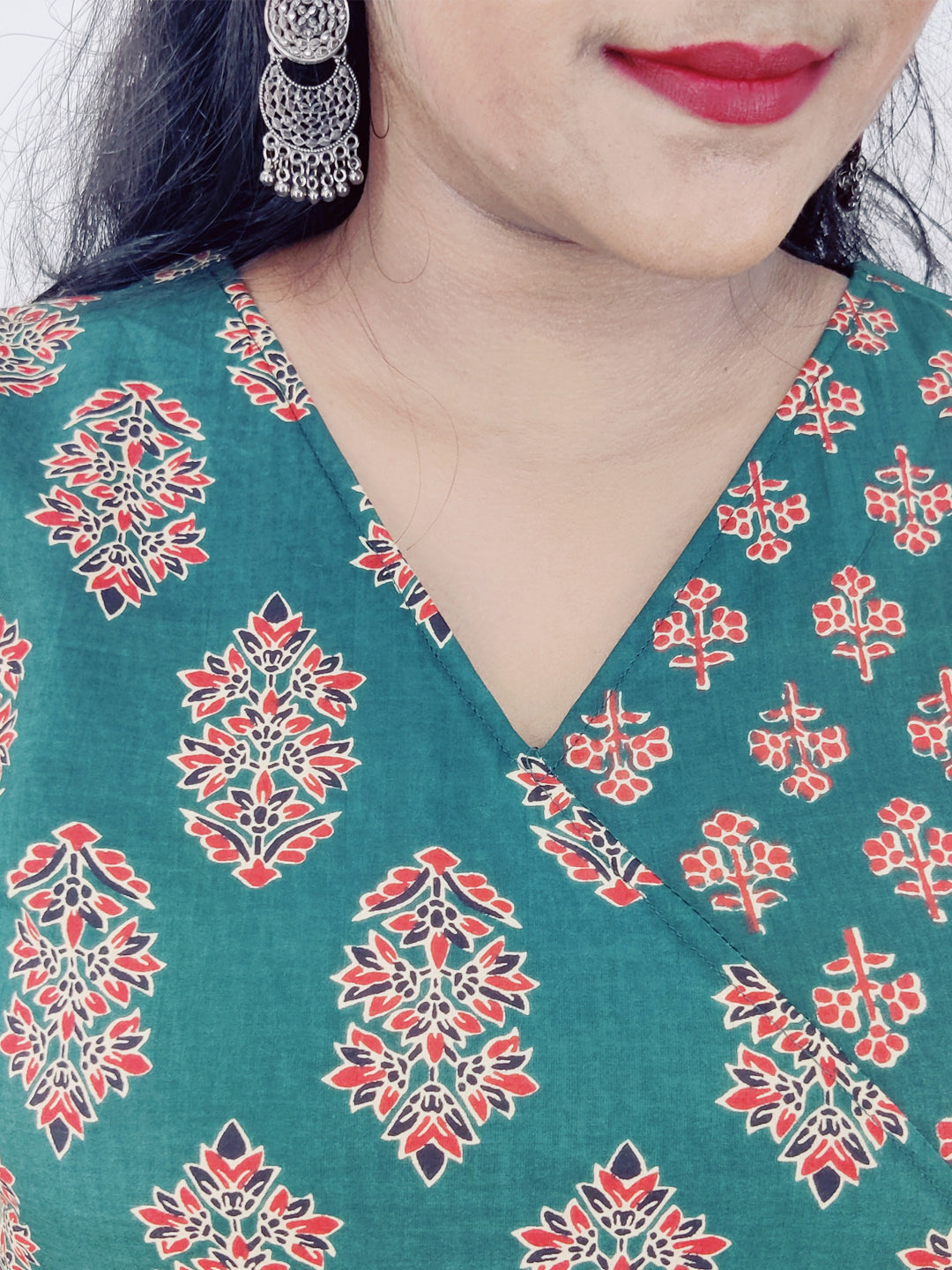 Cotton  Printed Straight Kurta set
