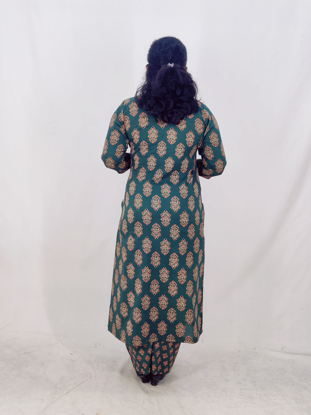 Cotton  Printed Straight Kurta set