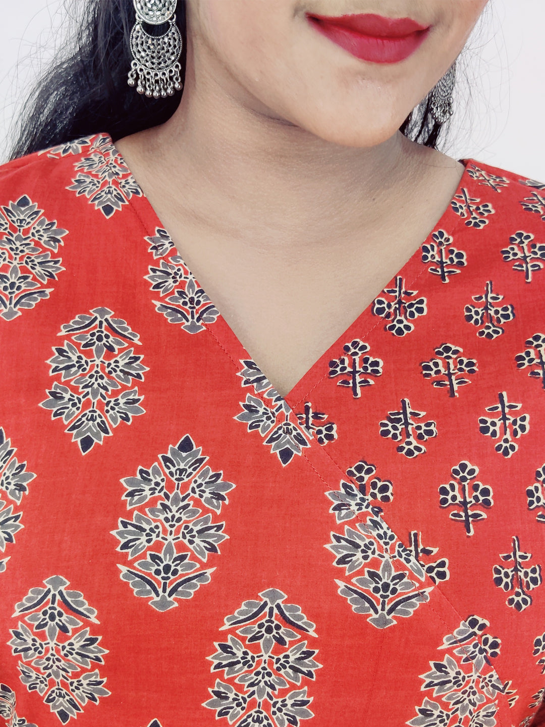 Cotton  Printed Straight Kurta set