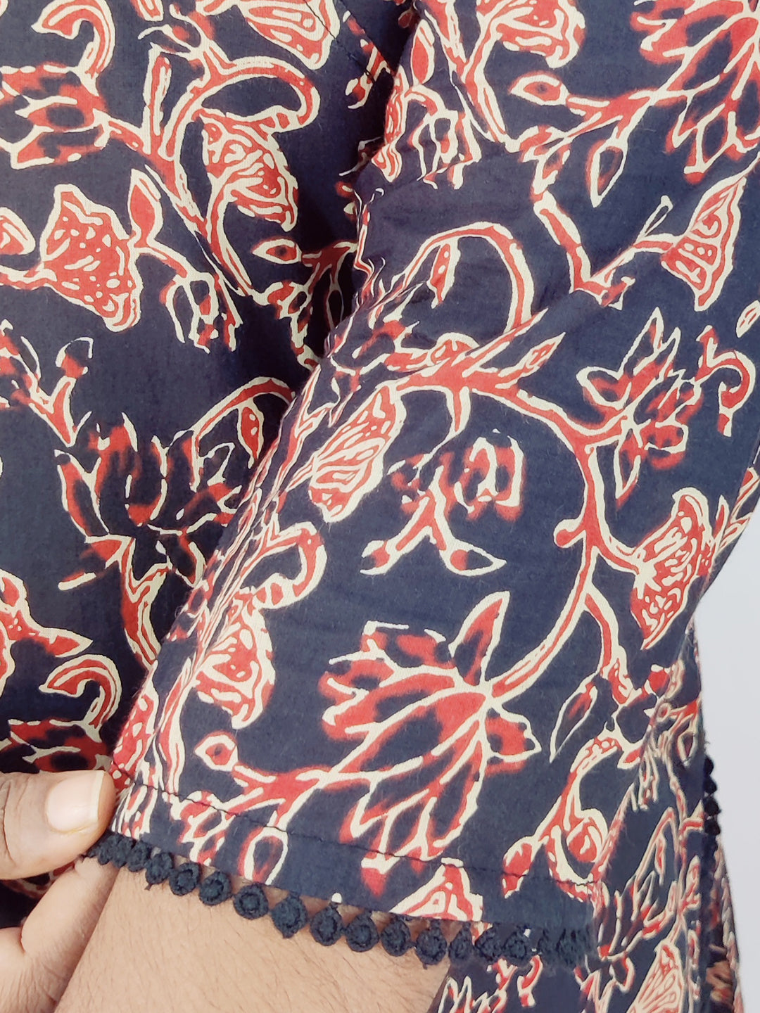Cotton  Printed Straight Kurta set