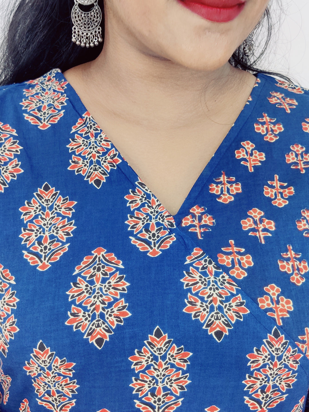 Cotton  Printed Straight Kurta set