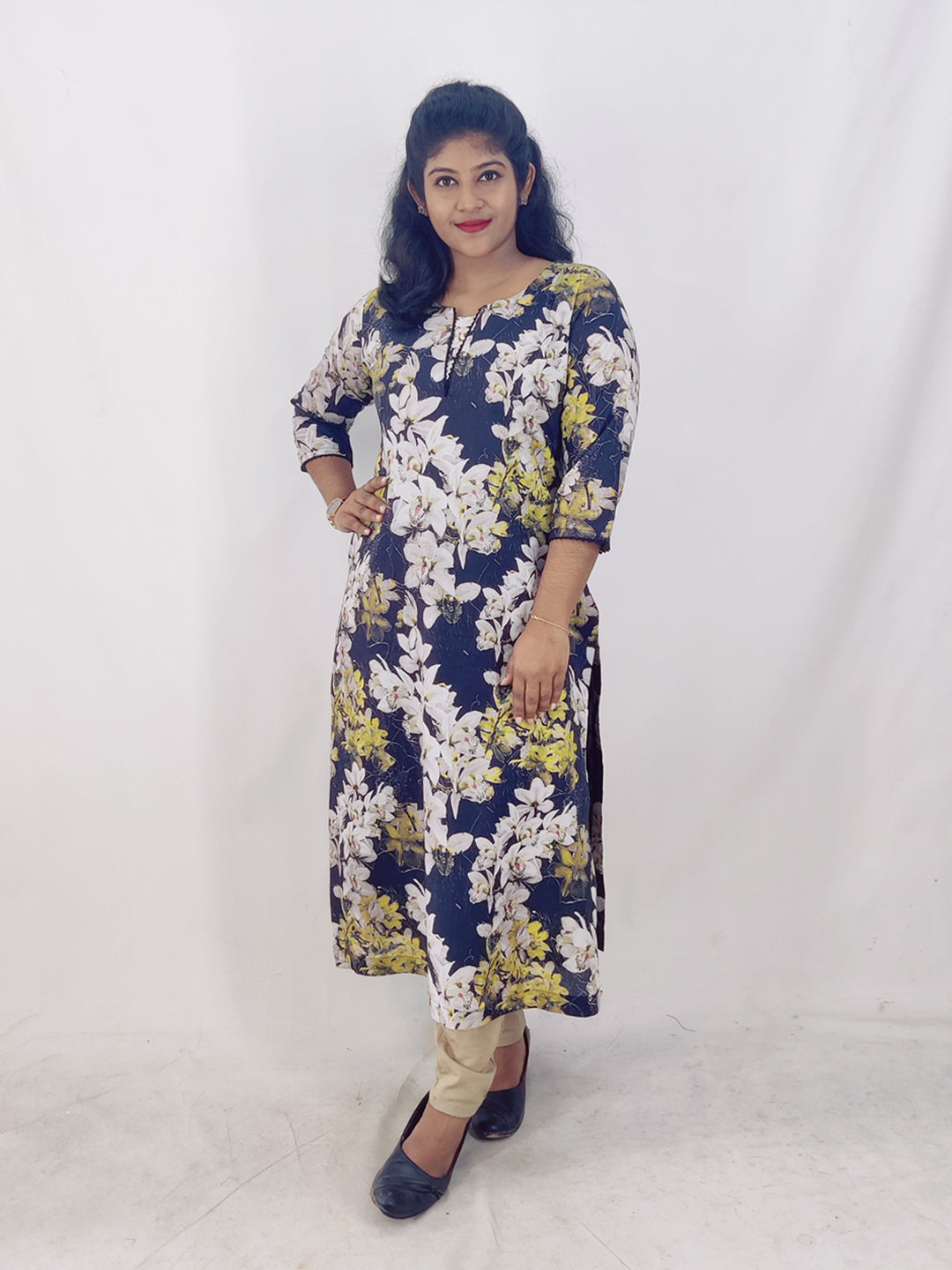 Cotton Cambric Printed Kurta