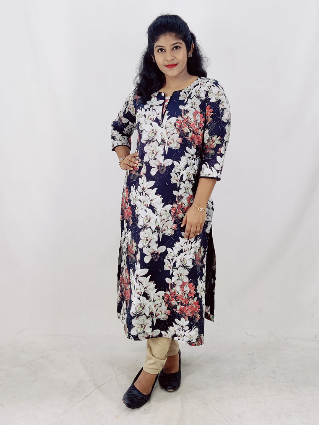 Cotton Cambric Printed Kurta