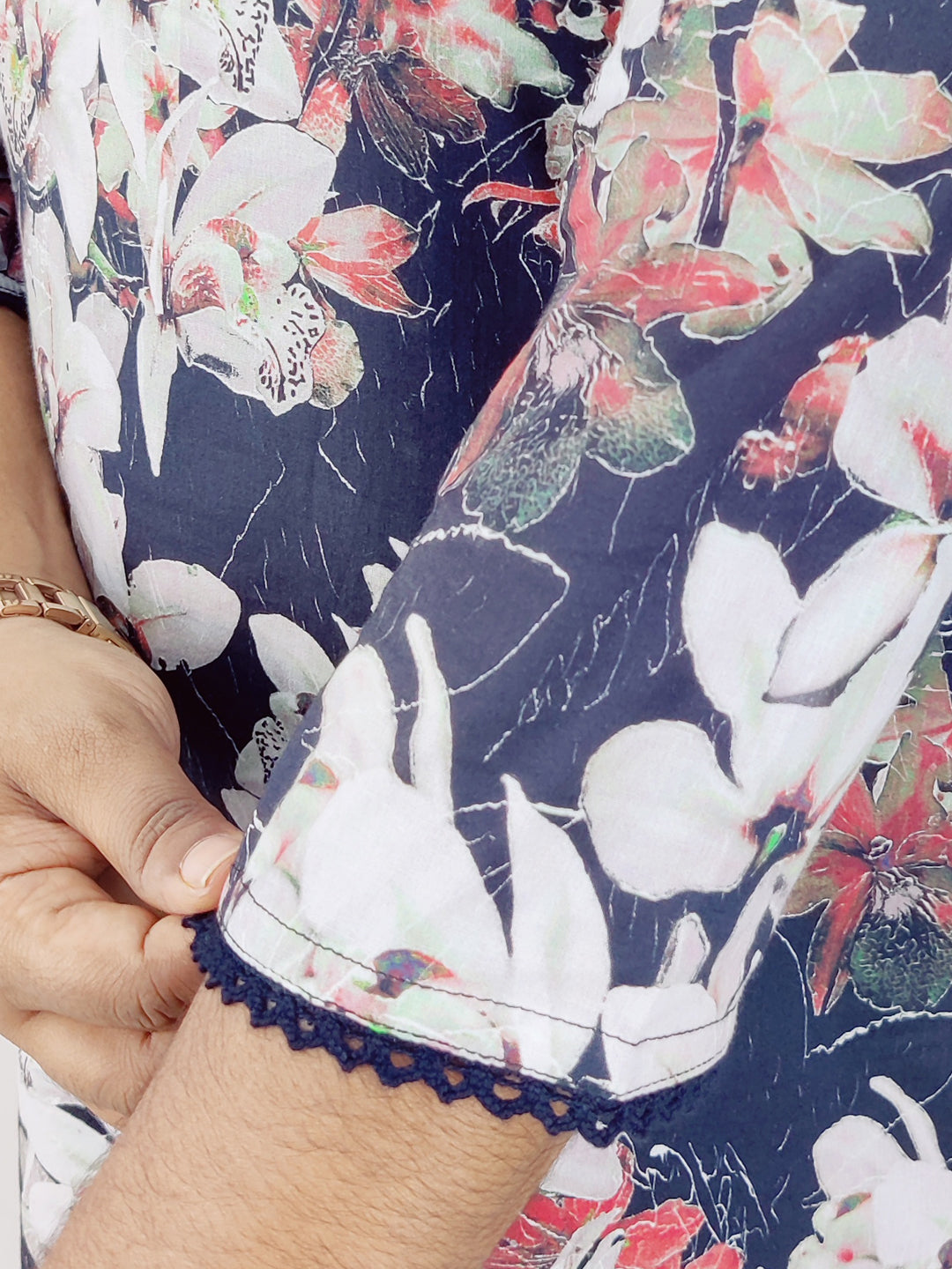 Cotton Cambric Printed Kurta