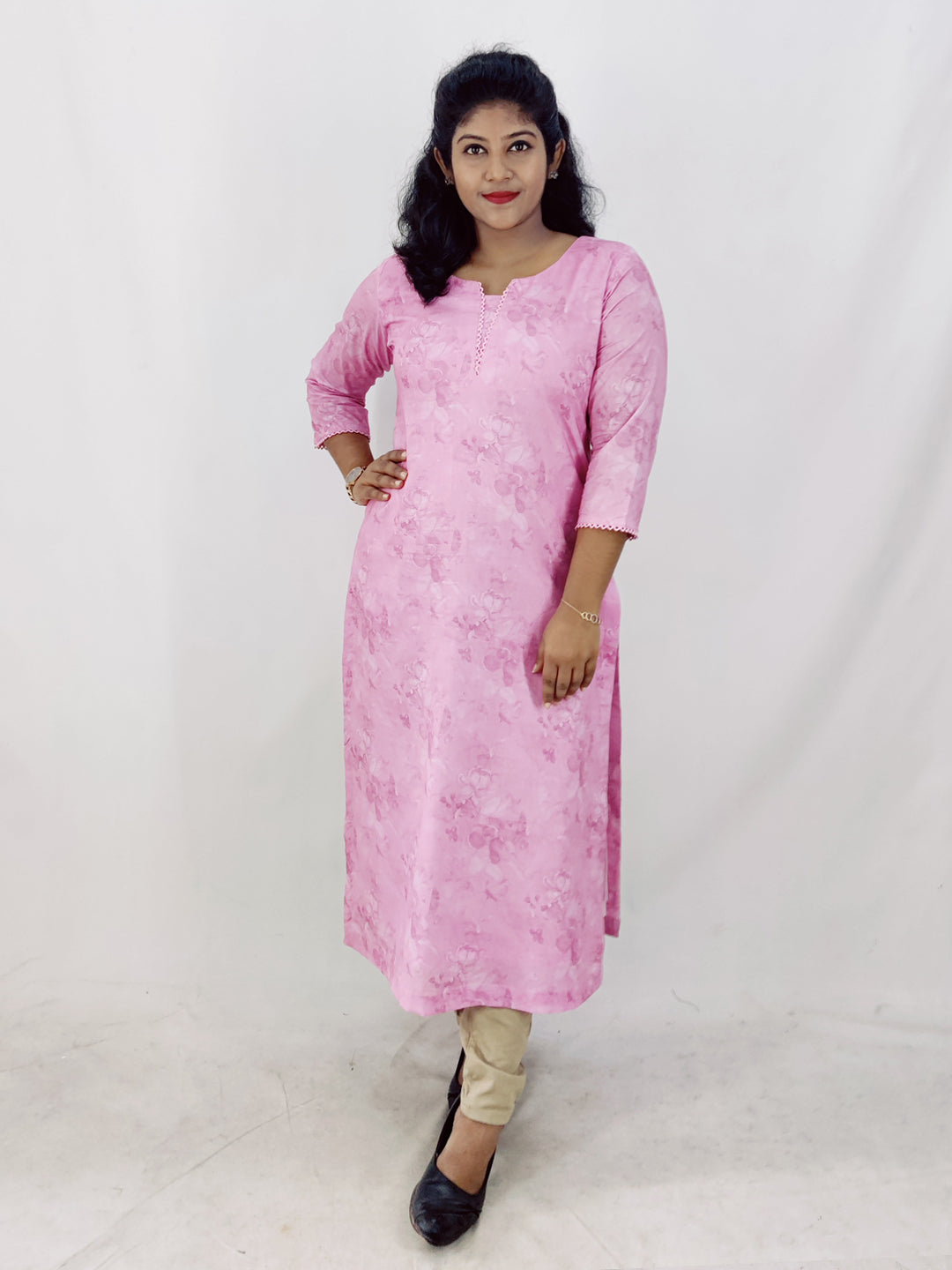 Cotton Cambric Printed Kurta