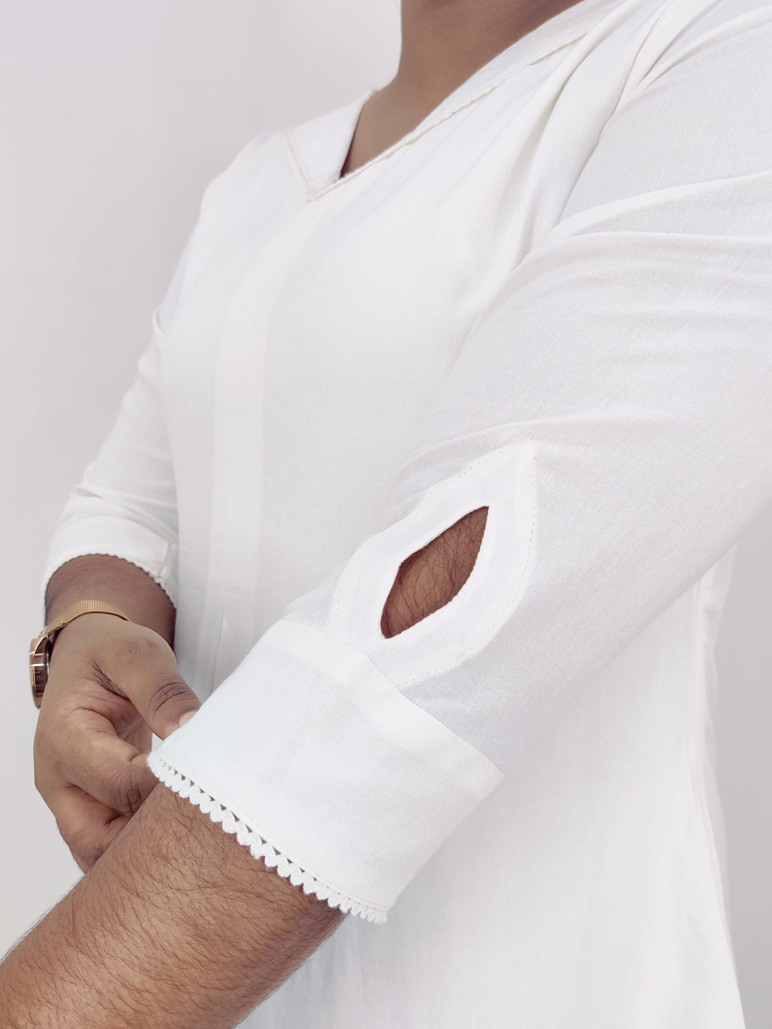 Rayon Solid A-line Kurta