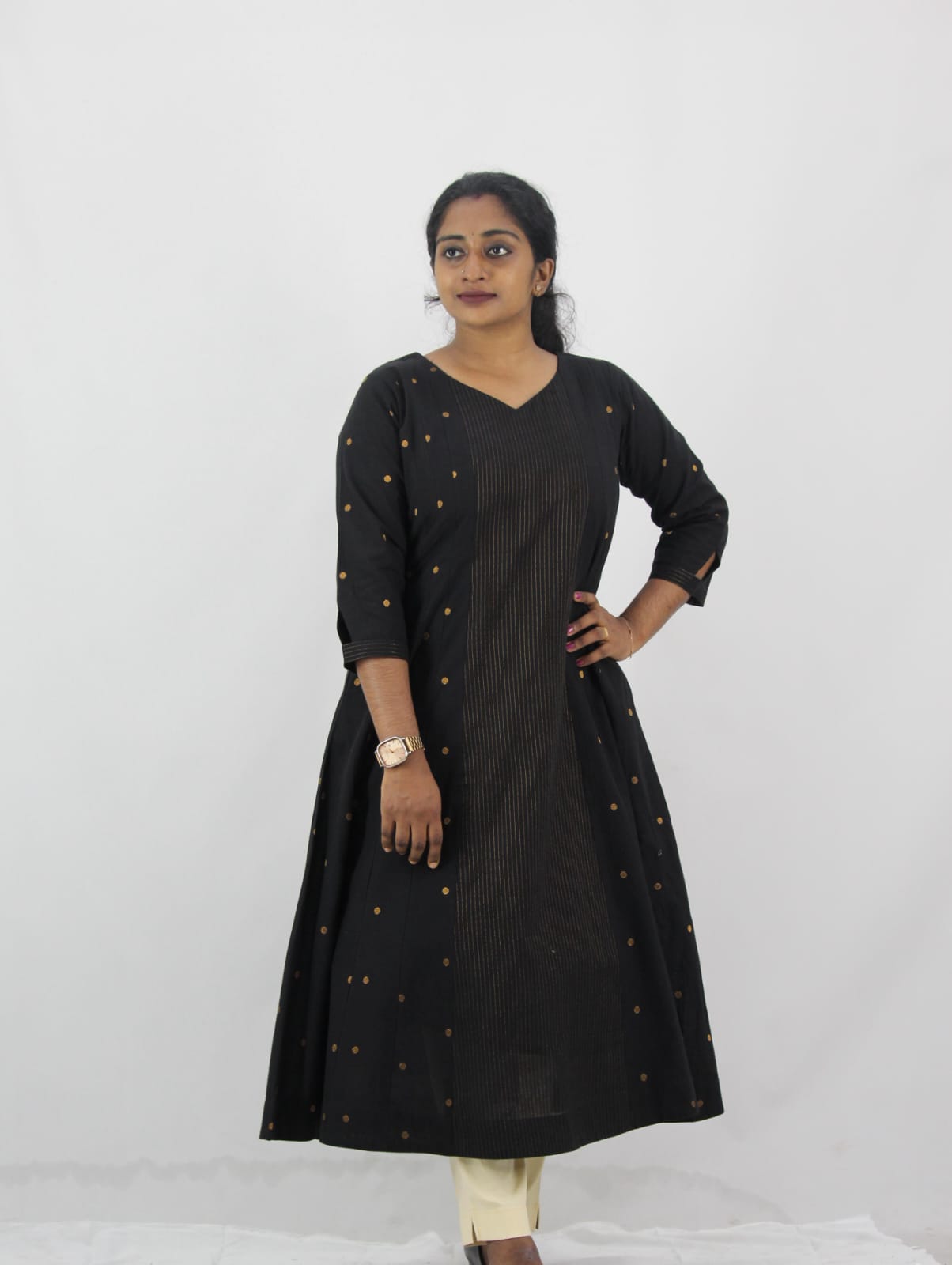 Cotton A-line Kurta