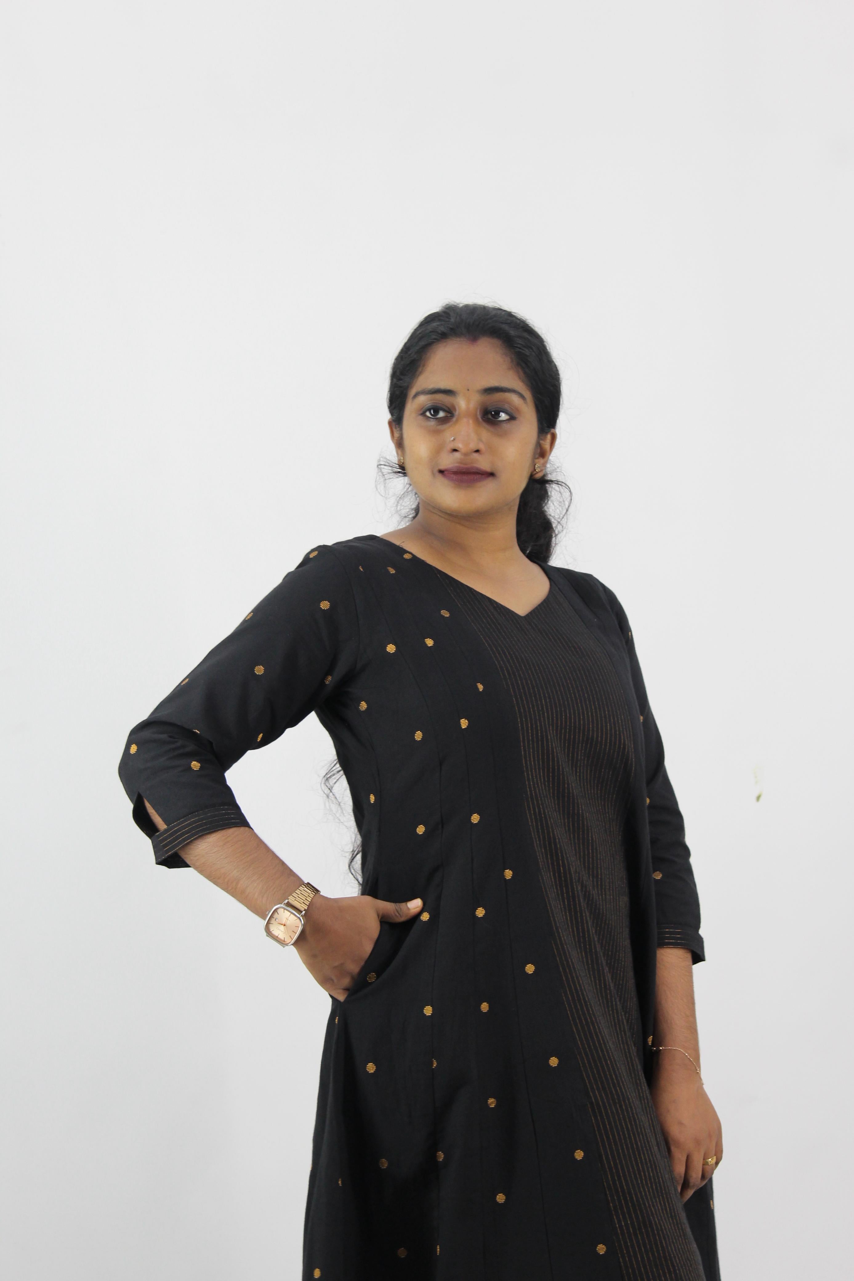 Cotton A-line Kurta