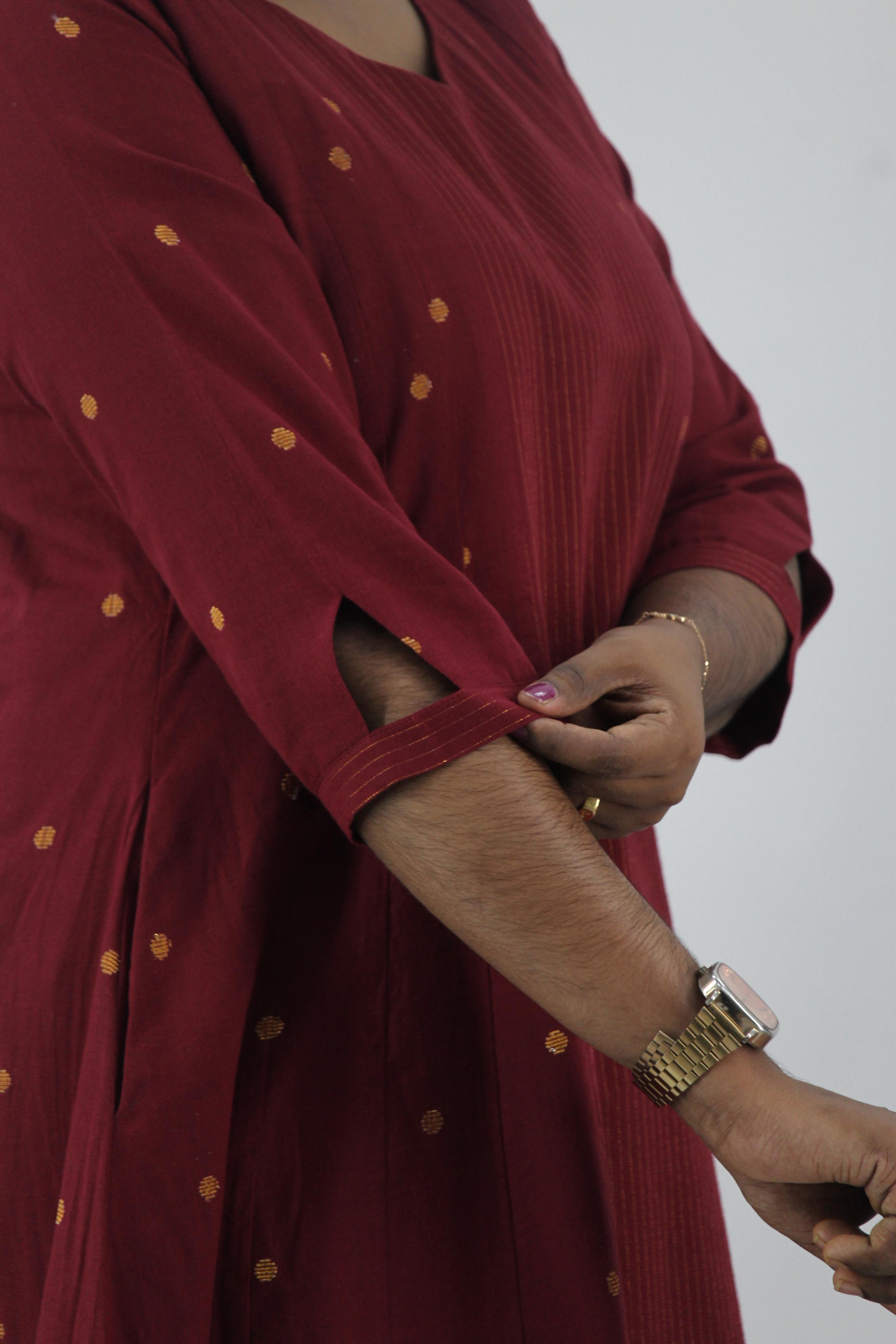 Cotton A-line Kurta