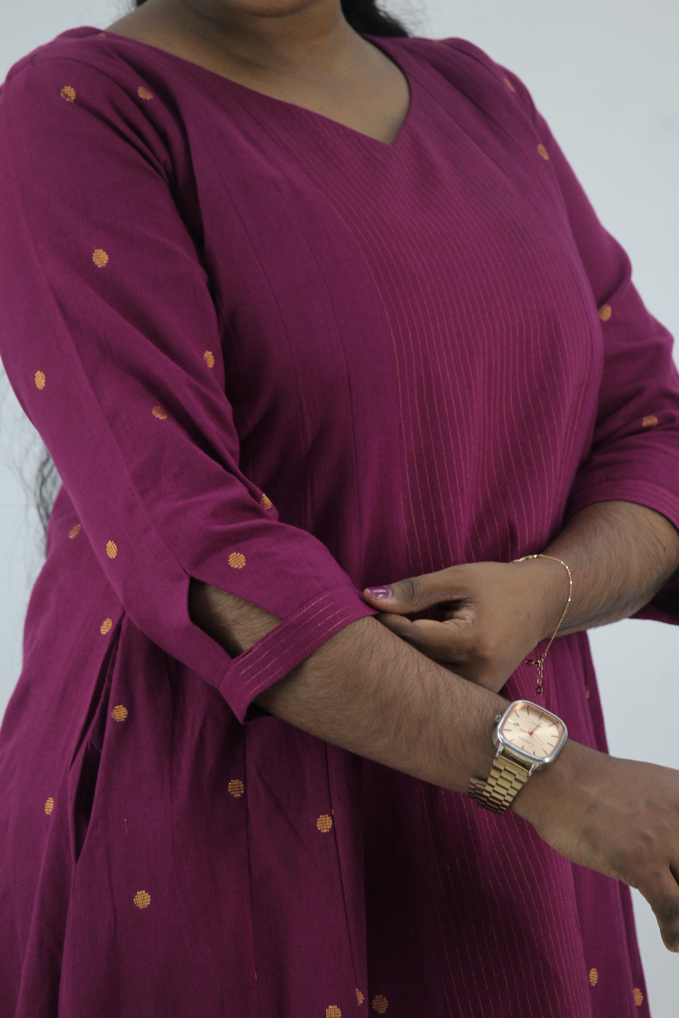 Cotton A-line Kurta