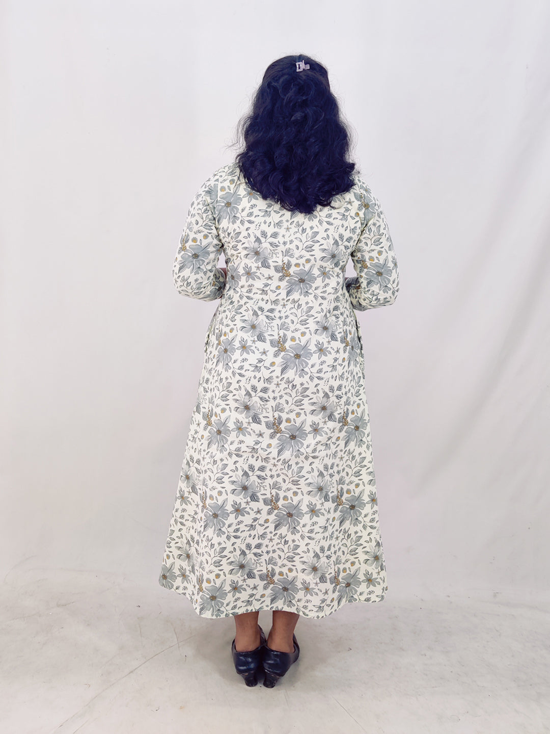Cotton Printed A-Line Kurta
