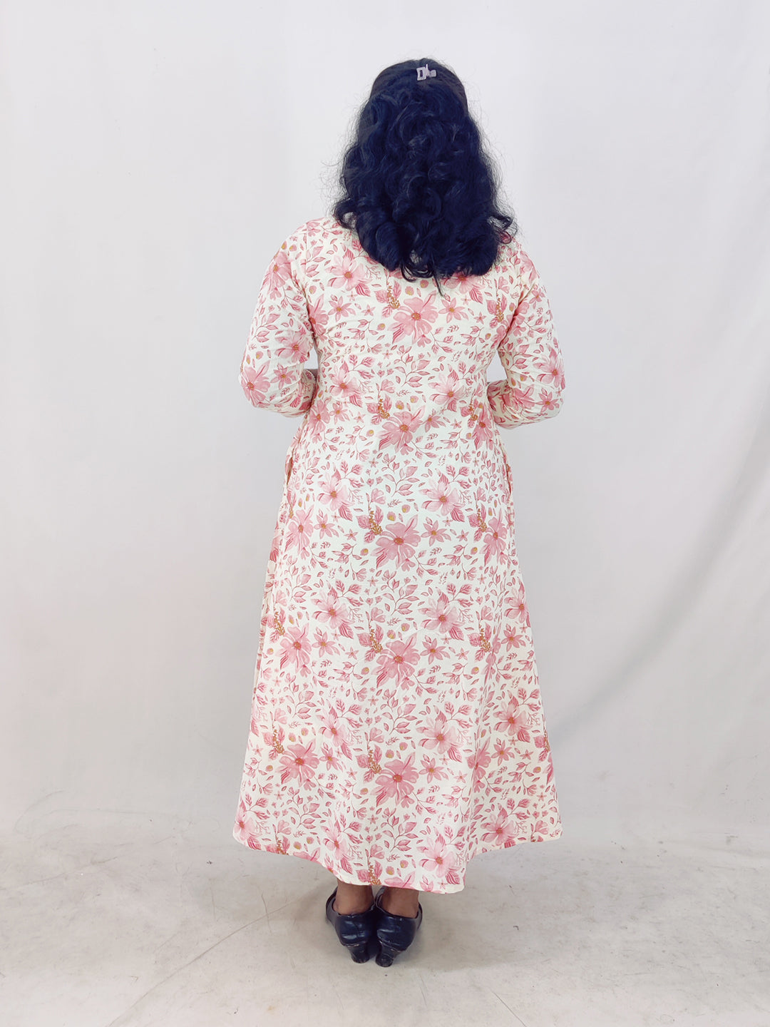 Cotton Printed A-Line Kurta