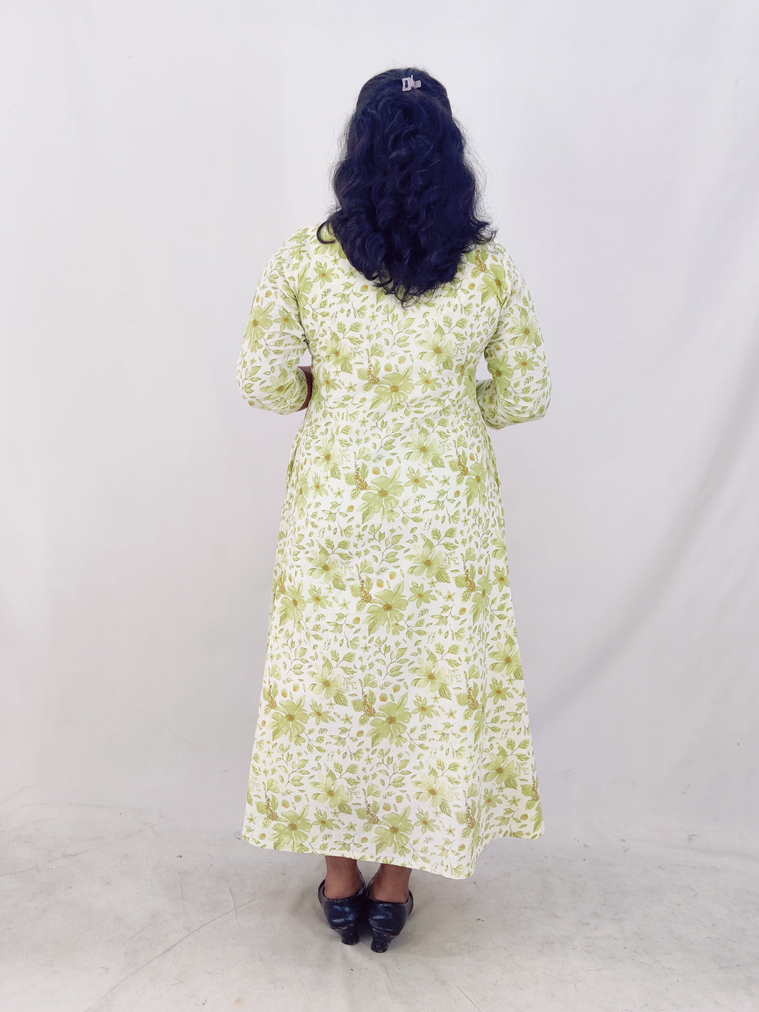 Cotton Printed A-Line Kurta
