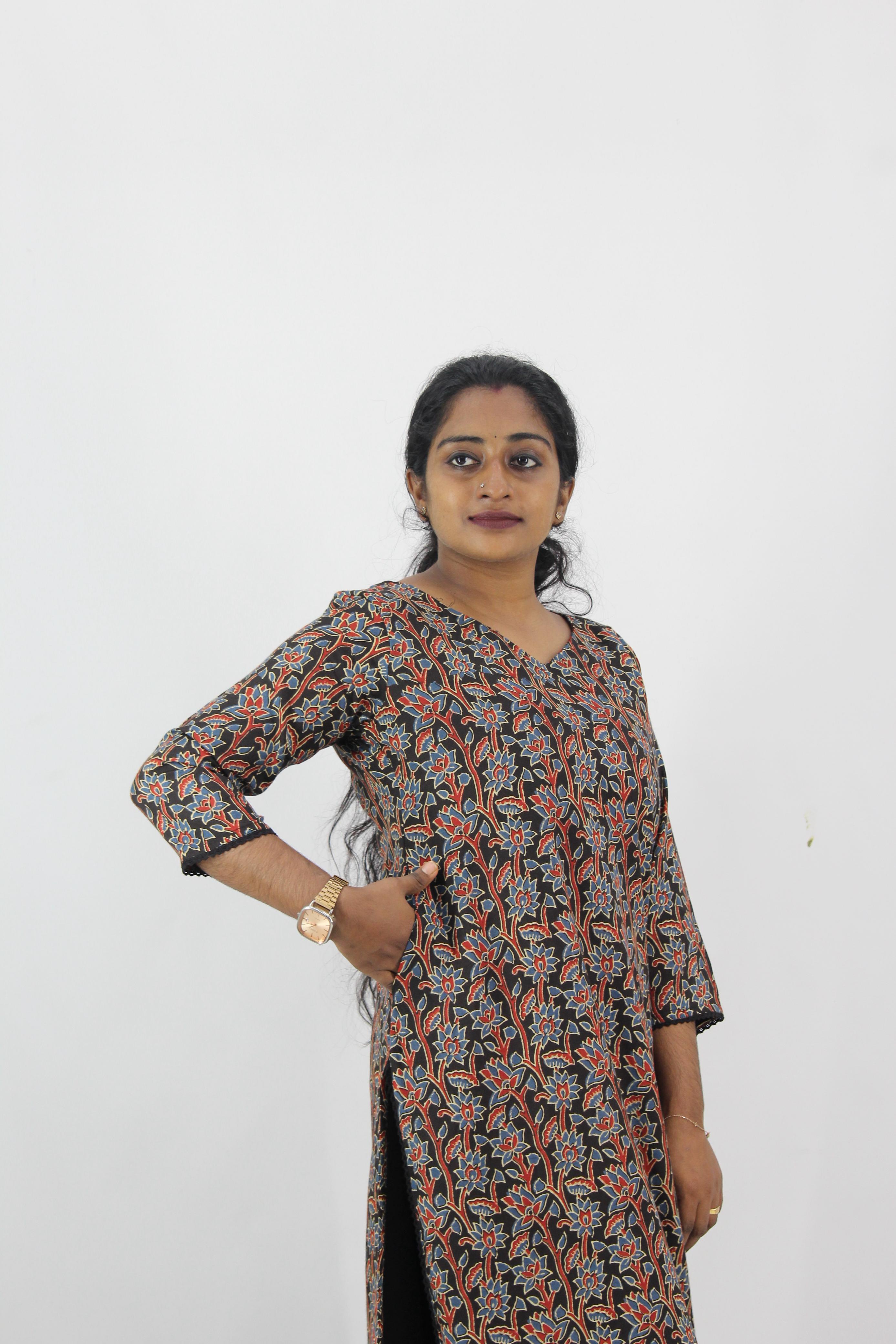 Modal Muslin Ajrak Print Straight Kurta