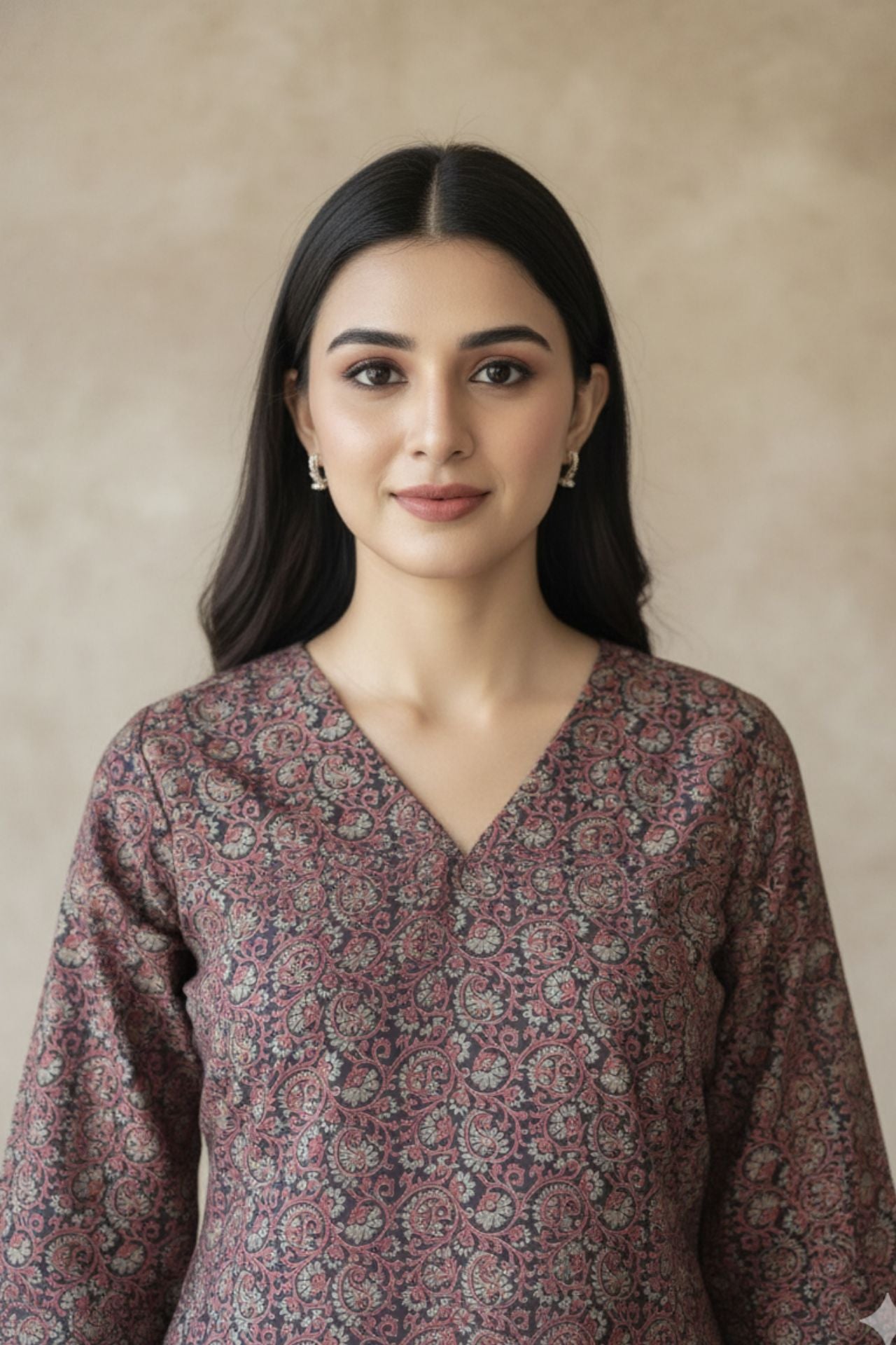 Modal Chanderi Digital Print Kurta