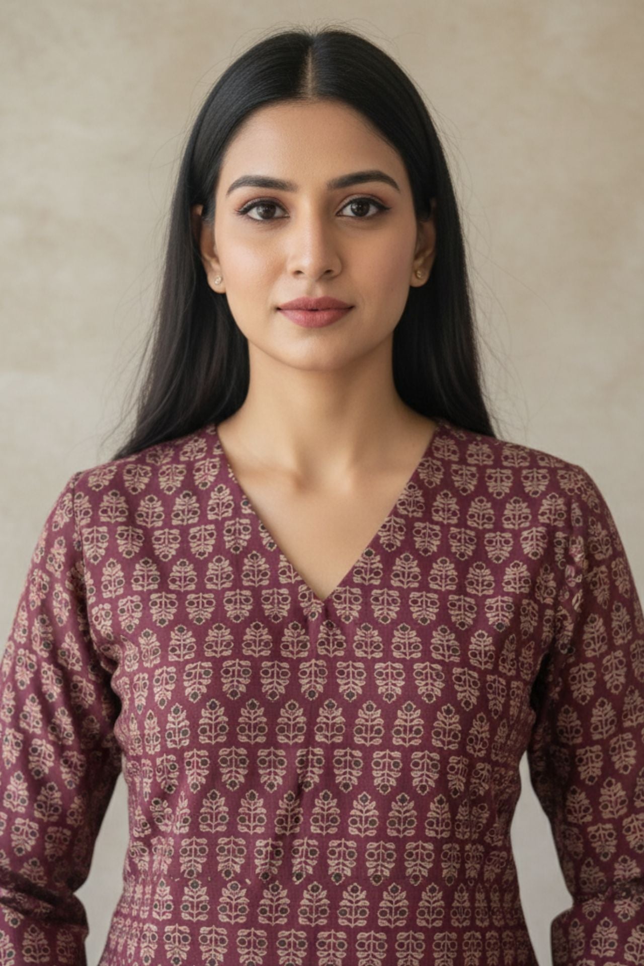 Modal Chanderi Digital Print Kurta