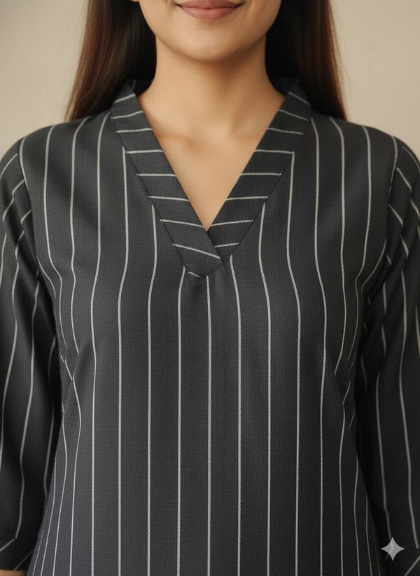 Handloom Cotton Straight Kurta