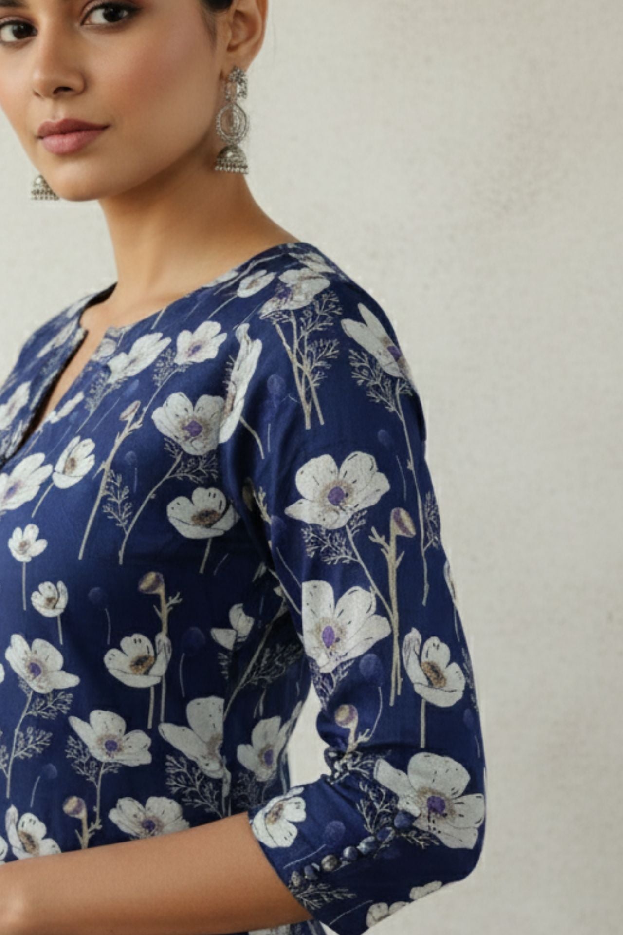 Organdy Cotton Straight Kurta