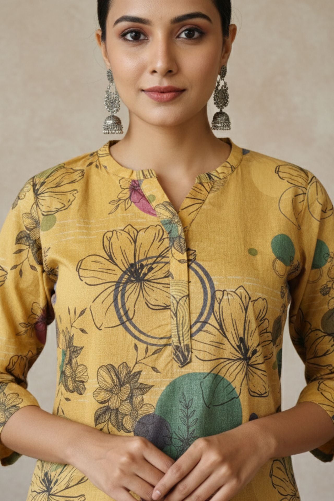 Organdy Cotton Straight Kurta