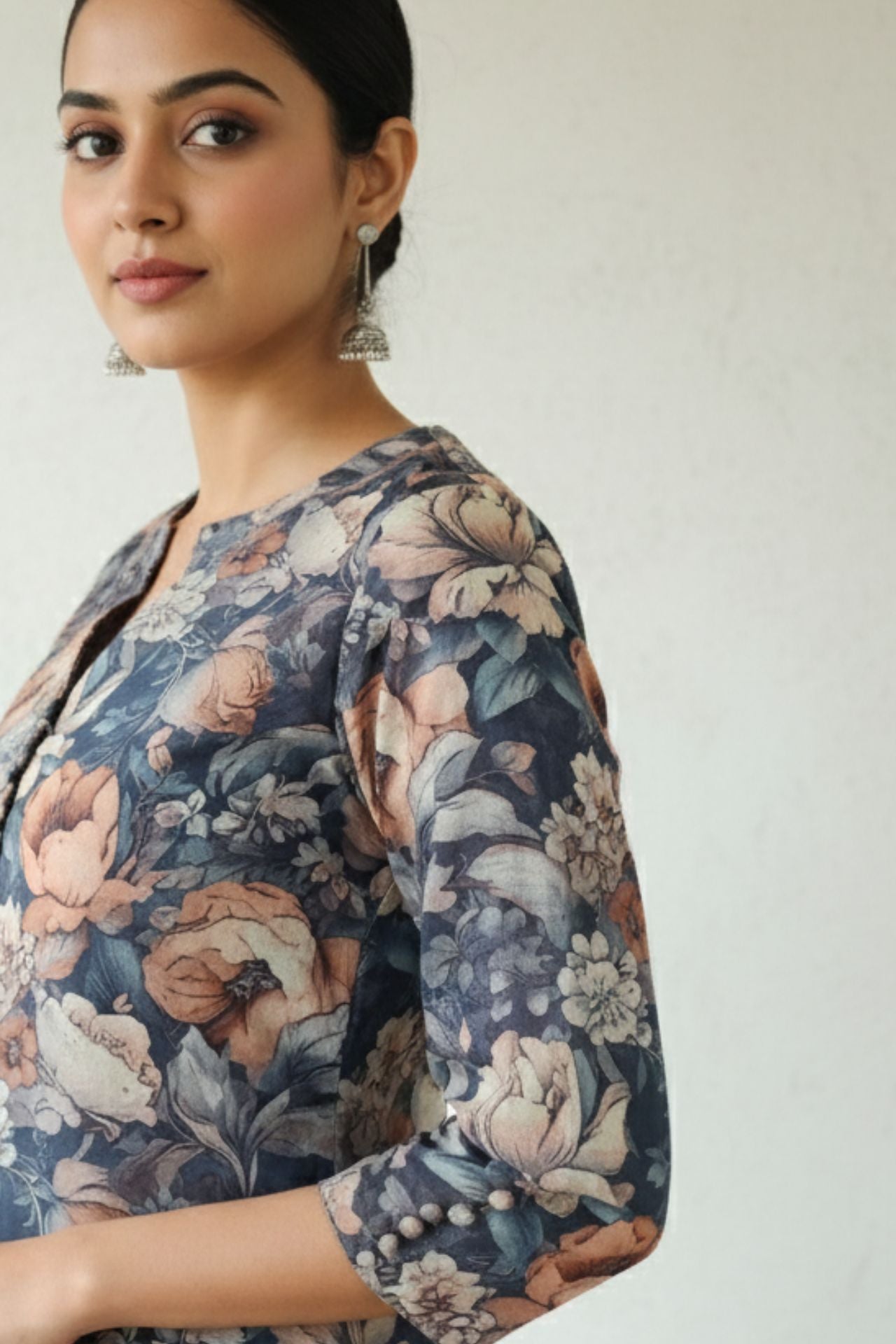 Organdy Cotton Straight Kurta