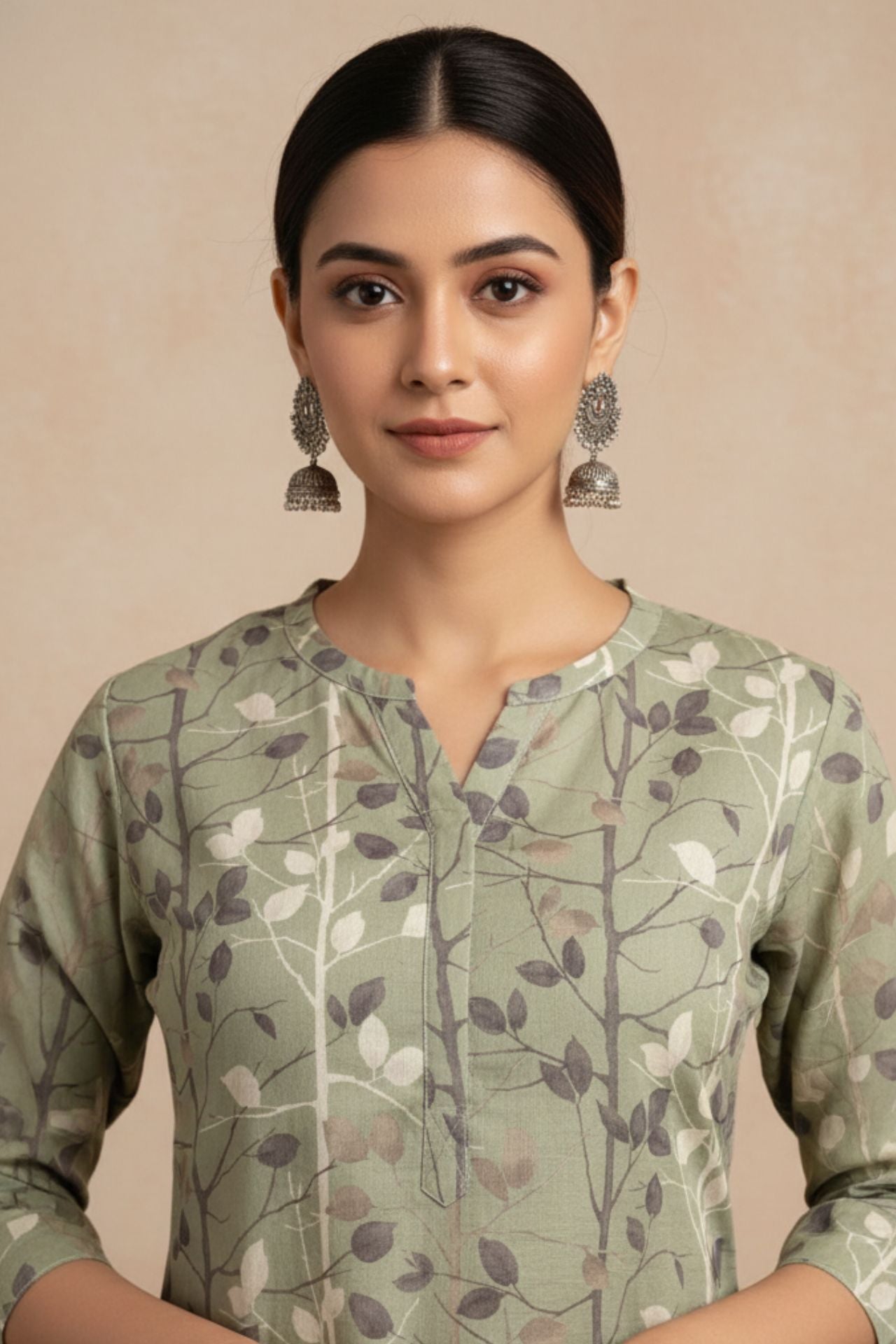 Organdy Cotton Straight Kurta