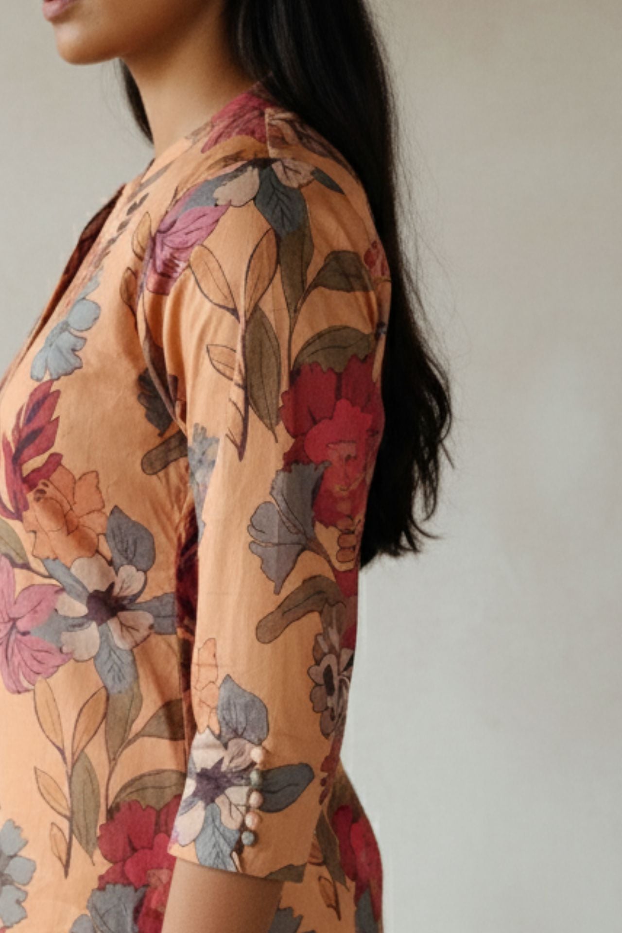 Organdy Cotton Straight Kurta