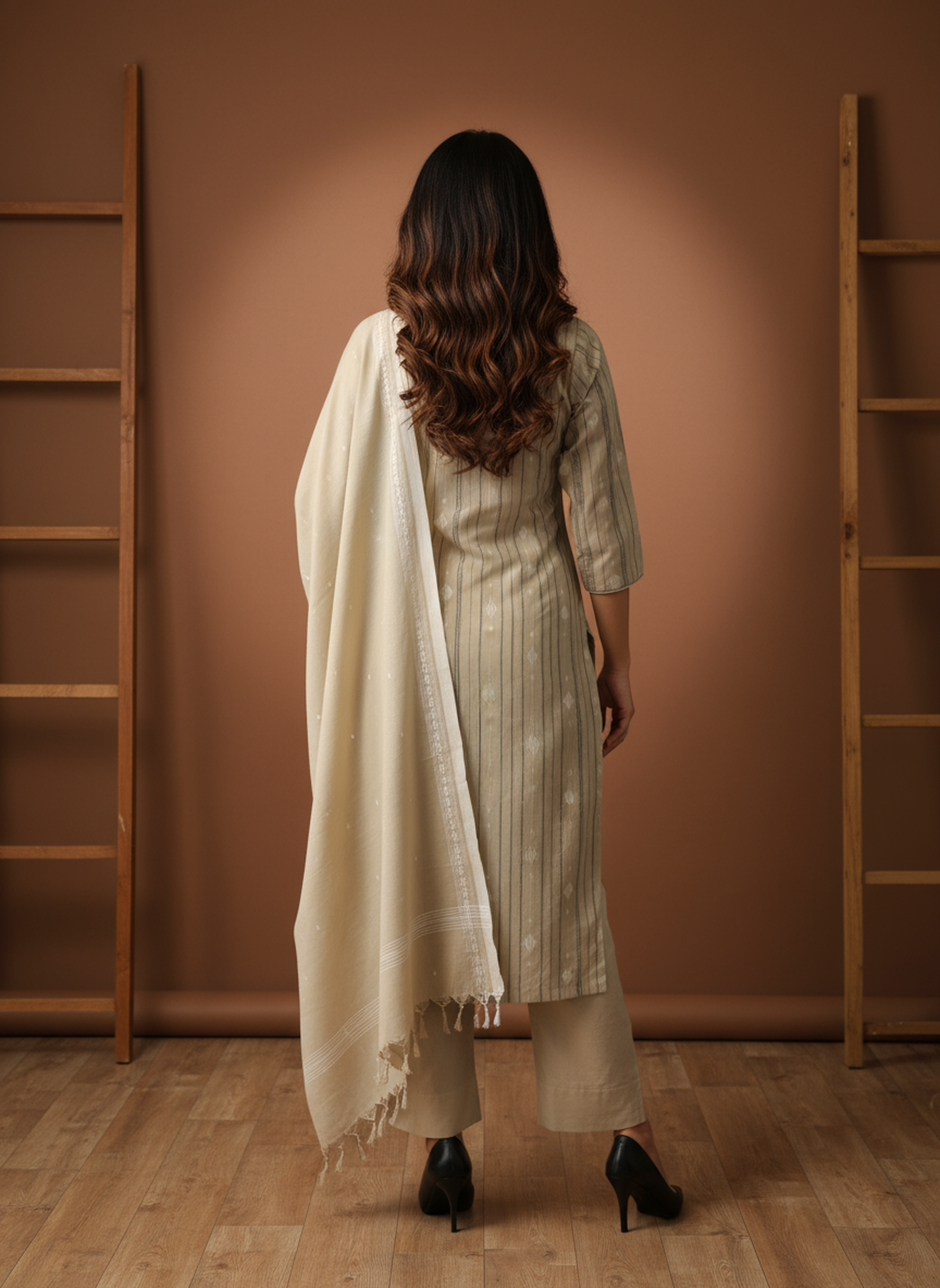 Hand Loom Cotton Kurta