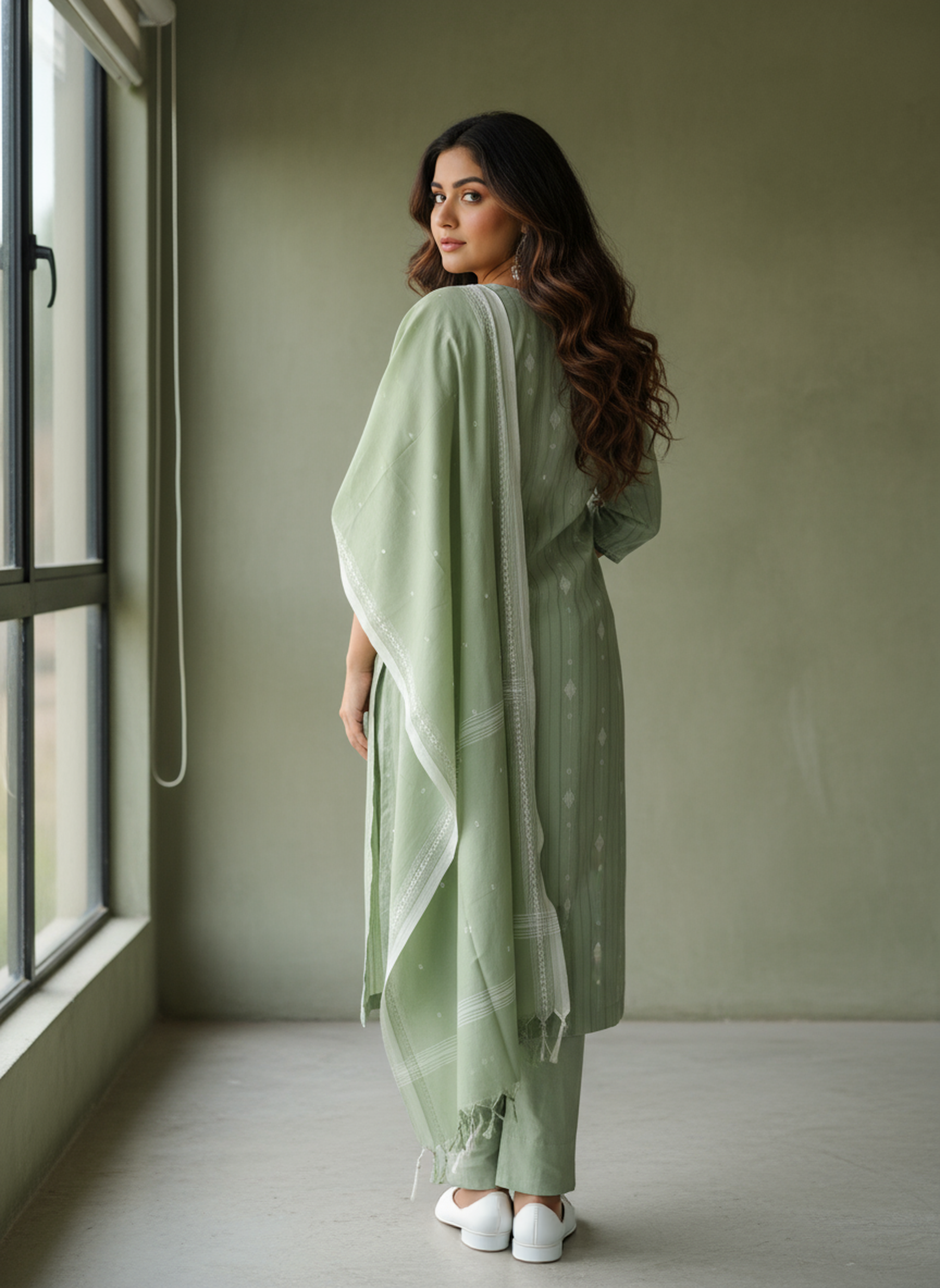 Hand Loom Cotton Kurta